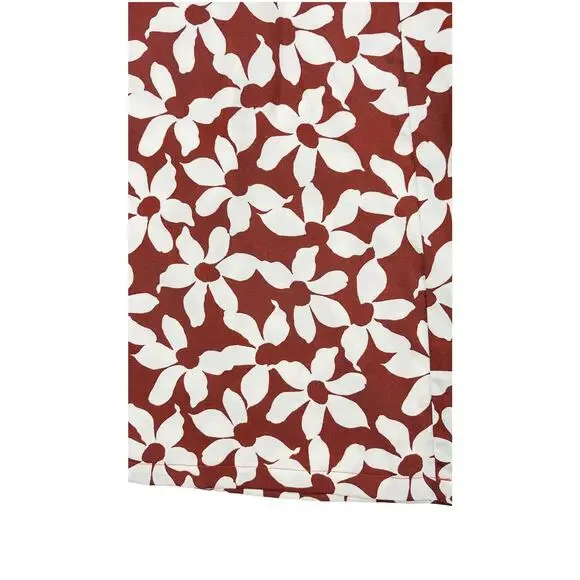 Torrid Corset & Wide Leg Pant Set NWT Size 0 L 12 Amy Floral Roasted Russet Boho - Picture 10 of 12